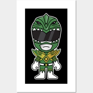 Chibi Tommy Green Ranger Posters and Art